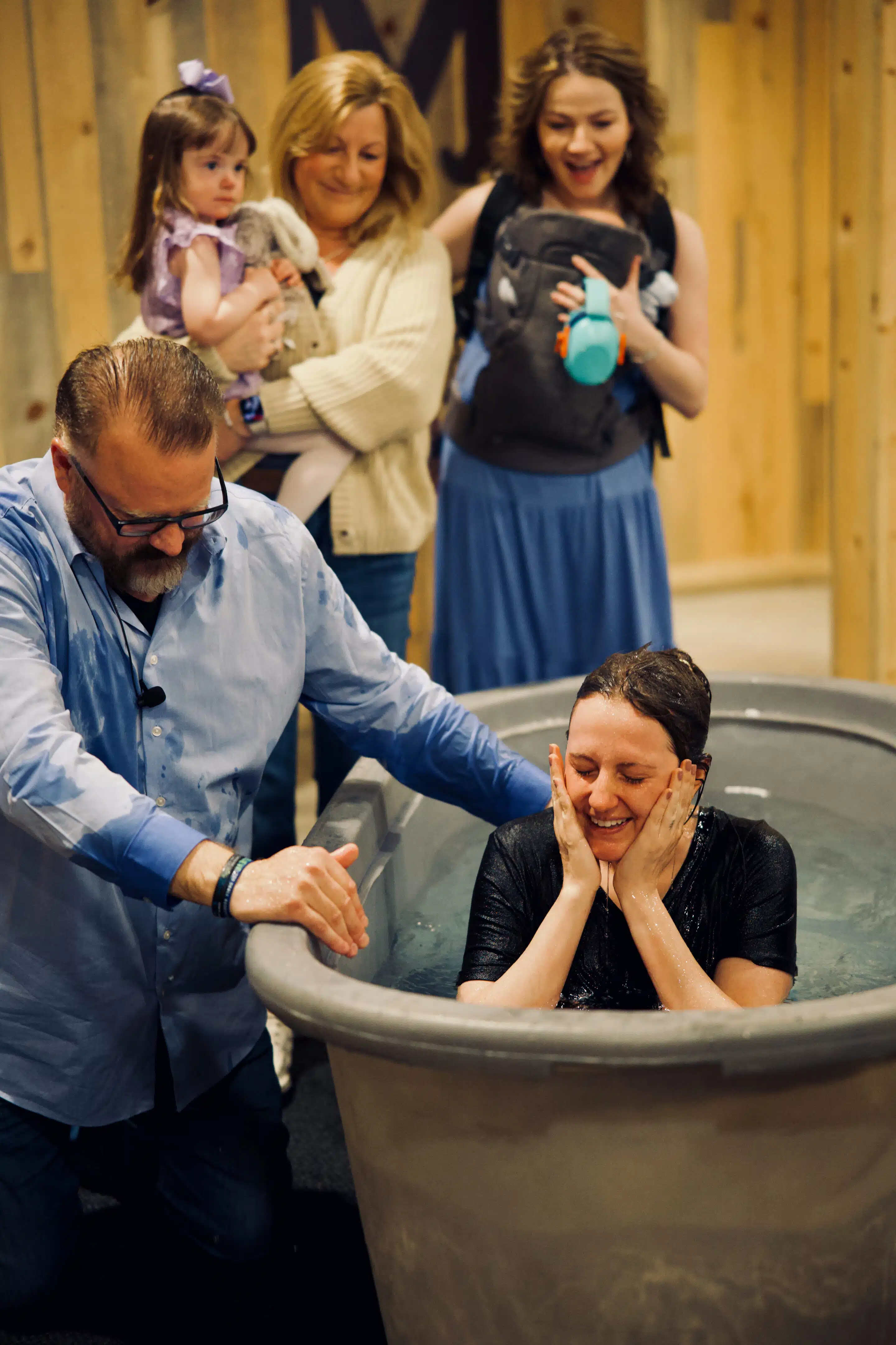 Baptism at Renovation Church
